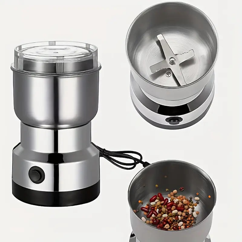 1pc Versatile Stainless Steel Coffee & Spice Grinder